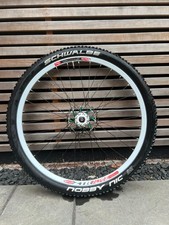 Cannondale Lefty 26" wheel: Stan's NoTubes 'ZTR Alpine' & Schwalbe Nobby Nic