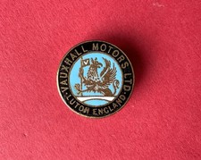 Vintage Vauxhall Luton Motor Cars Enamel Lapel Badge  Car Auto Van Truck Etc