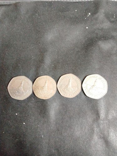 20p coins from bailiwack of - 20p,