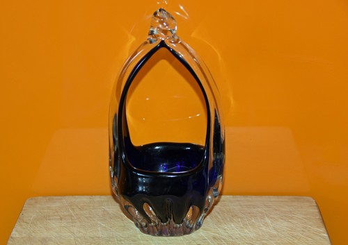 Vintage murano sommerso cobalt - vintage,