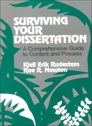 Surviving your dissertation a - surviving,