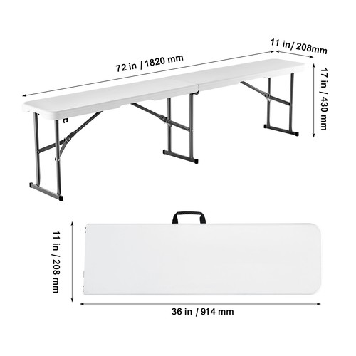 Uimoso 6ft portable plastic - 6ft,