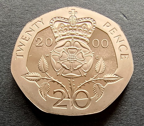 2000 twenty pence 20p proof - 2000,