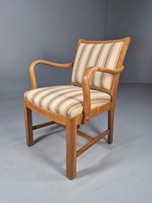 Art Deco Oak Elbow Chair 1930s