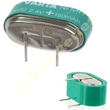 VARTA MEMPAC - 55615702012  2V150H 2.4v NI-MH BACK UP BATTERY PCB Mount 2xV150h