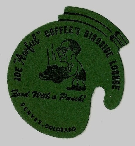 Joe coffee 1920s pueblo - coffee,