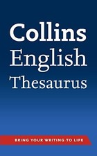 Collins English Thesaurus by