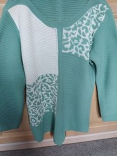 Bonmarche Pale Green/cream