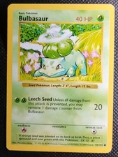 Bulbasaur 1999 Shadowless Base