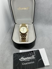 Ingersoll ladies gold watch