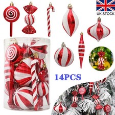 14x Xmas Giant Red White