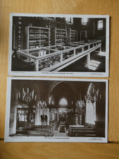 2 Old Real Photo Postcards of Glandford Church & Shell House, Holt, Norfolk