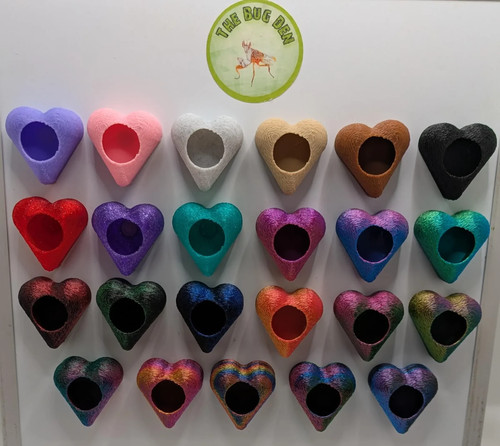 Heart hide with - hide, fuzzy
