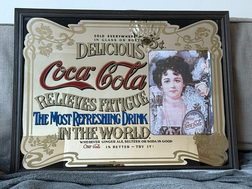 Vintage large coca cola - coca,