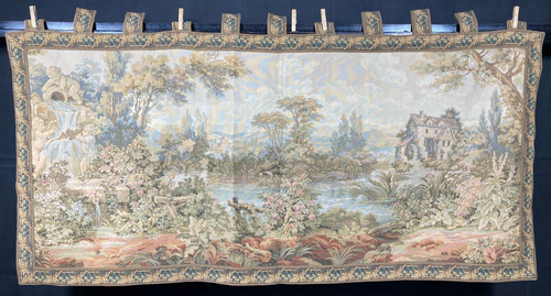 Vintage french the watermill - vintage,