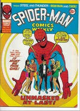 SPIDER-MAN COMICS WEEKLY X  10 - ISSUES 111-116 CONSECUTIVE 1975 & 106-09