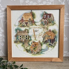 Vintage cross stitch - cross,