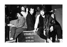 The Stranglers 4 A4 mounted