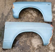 Mk1 Ford Escort Estate Front Wings Pair Steel (Restoration, Spares, Repairs)
