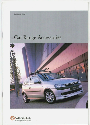 Vauxhall accessories 2000 - vauxhall,
