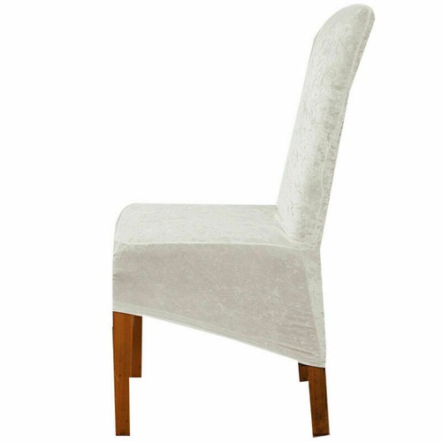 Crushed velvet dining chair - crushed,