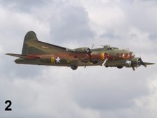 1 X BOEING B-17 FLYING FORTRESS SALLY B 7x5 PHOTOGRAPH