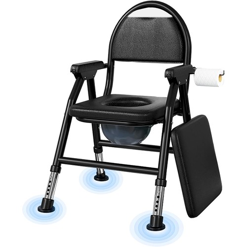 Height adjustable commode - height,