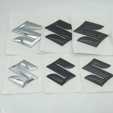 1pc for Suzuki car Emblem front hood Rear Tailgate trunk badge sticker Decal