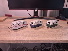 3 × Dinky Toys Caravan No.190