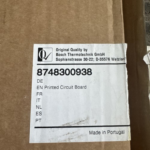 Worcester bosch printed - bosch,