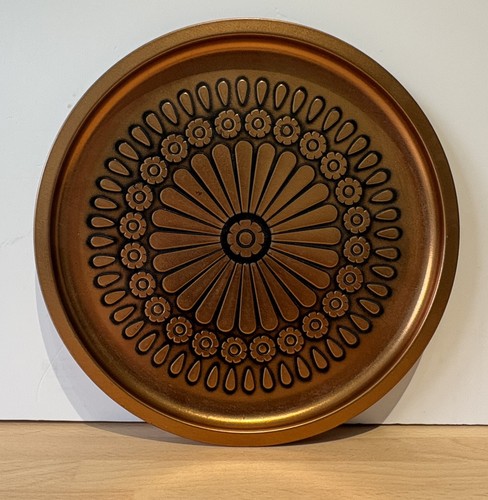Vintage copper tone embossed - tone,