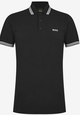 Hugo Boss Black Polo T-shirt Regular Fit Size L