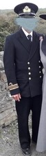 Vintage Uniform, Royal Navy Lieutenant Commander, 1958. Re-enactors, 1940s
