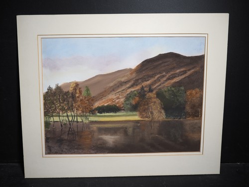 Watercolour painting landscape - watercolour,