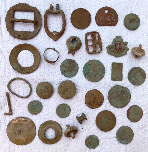 Metal detecting finds - metal,