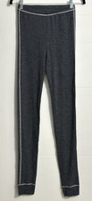 Varde 100% Merino Wool Leggings, Merino Pants, Ski Base Layer, Size S