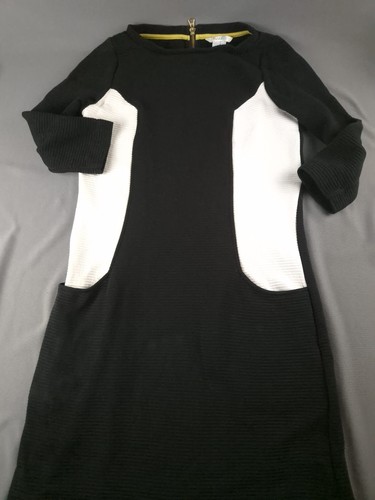 Boden black white - white, textured