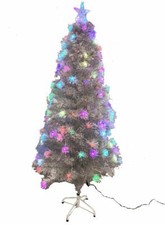 7 FOOT XMAS WHITE TREE FIBER