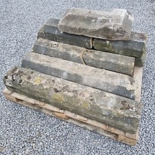 Reclaimed Stone Copings Church Wall Yorkstone
