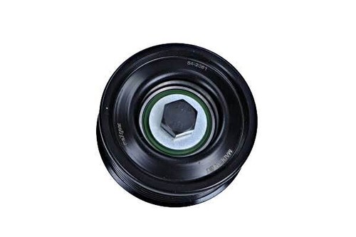 Ribbed belt deflection guide - belt,