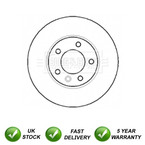 Brake disc front sjr fits - 1x,