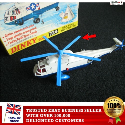 Dinky 724 sea king - dinky, helicopter