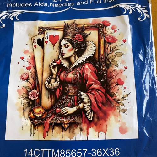 Queen hearts printed - of,