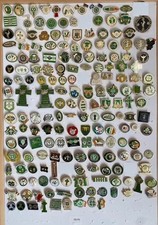 GLASGOW CELTIC BADGE FOOTBALL CLUB FC ENAMEL UK CSC SUPPORTERS CLUB BADGES A - L