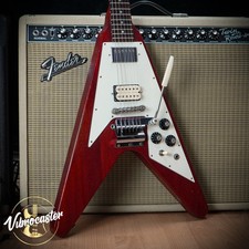 2009 Gibson Faded Flying V Cherry *UPGRADES* Sunbear Pickups, ABR1, Maestro