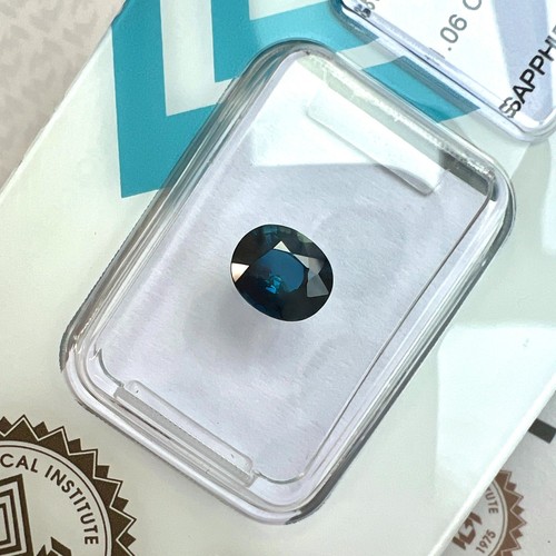 Igi certified 06ct sapphire - igi,