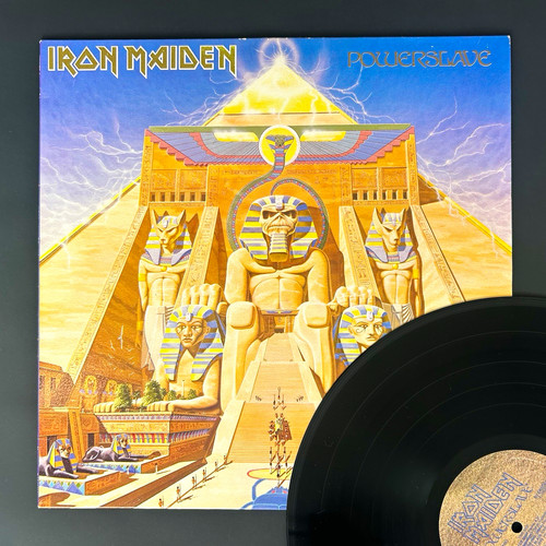 Iron maiden powerslave - maiden, •