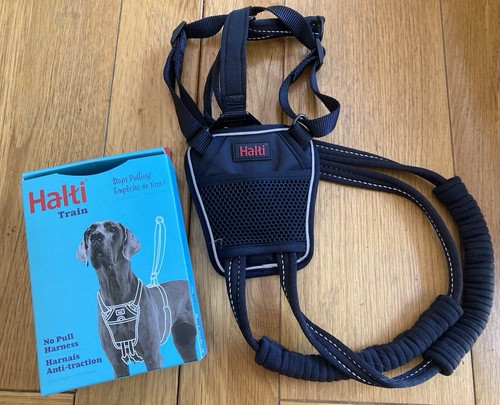Halti black dog harness - dog,