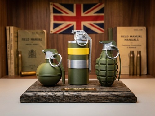 Printed inert grenade - 3d,