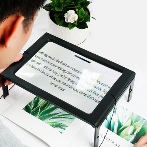 Size reading magnifying - size,
